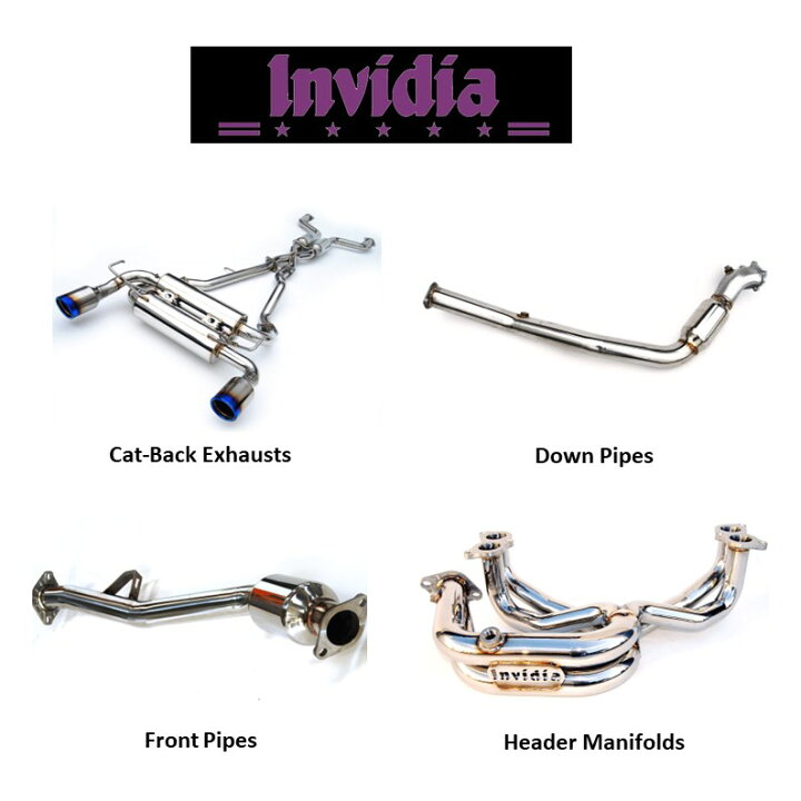 楽天市場】INVIDIA レクサス RC F USC10 5.0L V8 2014年~ キャット 