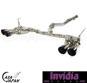 INVIDIA Xo CvbT WRX STI GVF GVB 4hA Z_ 2010~2014N LbgobN }t[ GL][Xg T304XeX `^u[`bv CrfBA GEMINI R400 +BS