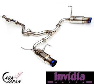 INVIDIA Xo CvbT WRX STI GVF GVB 4hA Z_ 2010~2014N Eo LbgobN }t[ GL][Xg T304XeX `^u[`bv CrfBA N1 +BS