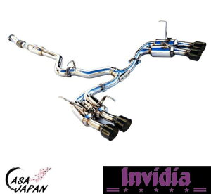 INVIDIA Xo WRX S4 VAG STi VAB VA 2.0L ^[{ 2014~2021N LbgobN }t[ GL][Xg T304XeX ubN`bv CrfBA Gemini R400 +BS