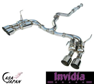 INVIDIA Xo WRX S4 VAG STi VAB VA 2.0L ^[{ 2014~2021N LbgobN }t[ GL][Xg T304XeX |bV`bv CrfBA Gemini R400 +BS