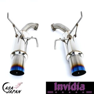 INVIDIA Xo WRX S4 VB VBH 2.4L FA24F 2022N~ ANZobN }t[ GL][Xg T304XeX `^u[`bv CrfBA N1 +BS