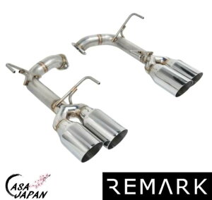 Remark Xo WRX S4 STI VAB VAG 2014~2021N }[N ANZobN 4inchVOEH[o }t[ GL][Xg T304XeX +BS