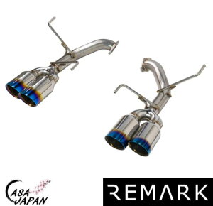 Remark Xo WRX S4 VB VBH 2.4L FA24F 2022N~ }[N ANZobN 4inch_uEH[o }t[ GL][Xg T304XeX `^u[`bv +BS