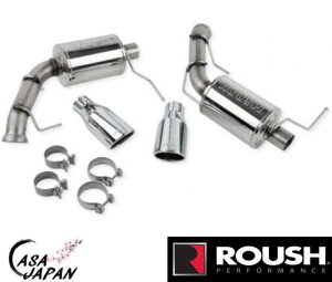 Roush tH[h }X^O Mustang GT GT500 5.0L 5.4L V8 2011~2014N ANZobN GL][Xg }t[ EV T409pCv T304o +BS