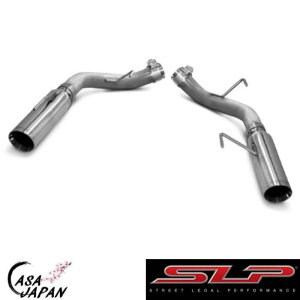 SLP フォード マスタングGT Mustang GT GT500 4.6L 5.4L V8 2005~2010年 LOUD MOUTH アクセルバック エキゾースト マフラー 2.5inchパイプ 3.5inch出口 T304ステンレス +BS