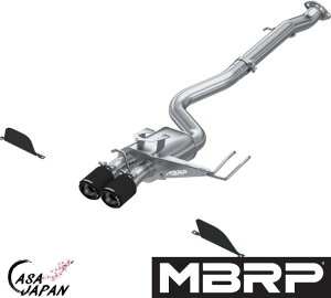 MBRP g^ J[ GR 5hA GZEA14H 1.6L G16E-GTS 2023N~ LbgobN }t[ GL][Xg XeX STREET J[{t@Co[`bv +BS