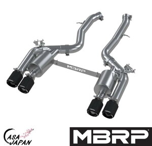 MBRP BMW M2 RyeBV 3.0L 2019 2020 2021N ]l[^[obN }t[ ANeBu GL][Xg T304Xe J[{t@Co[`bv ACTIVE +BS