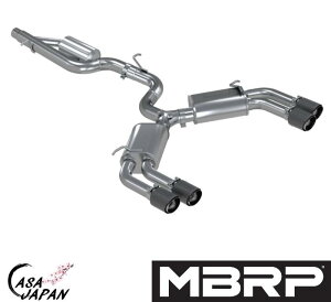 MBRP �A�E�f�B S3 �Z�_�� AWD AT (S-Tronic) 2.0 TFSI L4 2015~2020�N �L���b�g�o�b�N �}�t���[ �o���u�f���[�g �G�L�]�[�X�g T304�X�e�����X �J�[�{���t�@�C�o�[�`�b�v STREET +BS