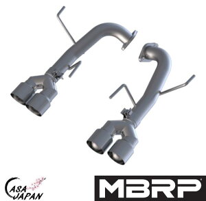 MBRP スバル WRX S4 STI VAB VAG VA 2.0L 2.5L 2014~2021年 アクセルバック エキゾースト マフラー T304ステンレス STREET +BS