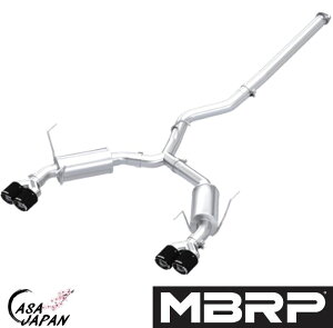 MBRP Xo WRX S4 VBH VB FA24F 2.4L 2022N~ LbgobN }t[ GL][Xg T304XeX J[{`bv STREET +BS