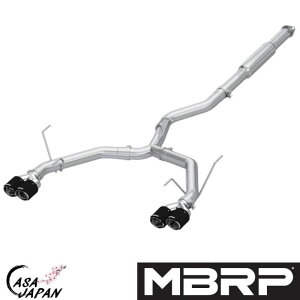 MBRP Xo WRX S4 VBH VB FA24F 2.4L 2022N~ LbgobN }t[ GL][Xg T304XeX J[{`bv RACE +BS