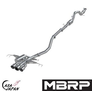 MBRP z_ VrbN ^CvR TYPE-R FK8 K20C ^[{ 2017~2021N LbgobN }t[ GL][Xg T304XeX |bV`bv +BS