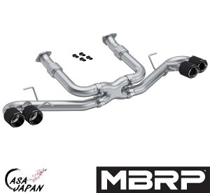 MBRP �V�{���[ �R���x�b�g C8 6.2L V8 Z51 Stingray 2020�N~ �L���b�g�o�b�N �o���u�f���[�g �}�t���[ �G�L�]�[�X�g T304�X�e�����X �J�[�{���`�b�v RACE +BS