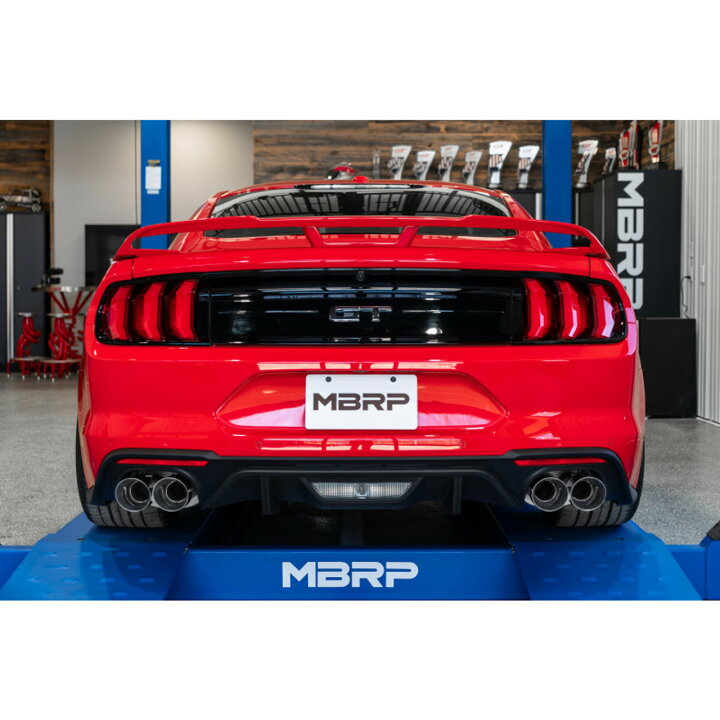 楽天市場】MBRP フォード マスタング GT クーペ 5.0L 2018~2023年 