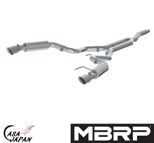 MBRP tH[h }X^O 2.3L Ecoboost 2015~2022N Eo LbgobN }t[ GL][Xg T409XeX RACE +BS