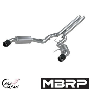 MBRP tH[h }X^O GT 5.0L V8 N[y 2015~2017N LbgobN }t[ GL][Xg T304XeX J[{t@Co[`bv STREET +BS
