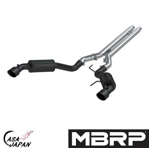 MBRP tH[h }X^O GT 5.0L V8 N[y 2015~2017N LbgobN }t[ GL][Xg A~bL| ubN STREET +BS