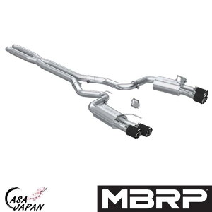 MBRP tH[h }X^O GT 5.0L V8 S650 2024N~ LbgobN }t[ GL][Xg ouȂ T304XeX J[{t@Co[`bv STREET +BS