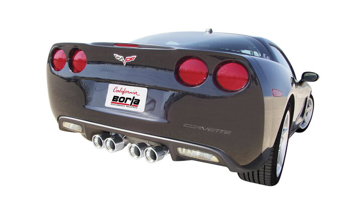 楽天市場】Borla シボレー コルベット C6 6.0L 6.2L 2005~2008年 RWD 