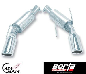 Borla tH[h }X^O GT 4.6L 2005~2009N GT500 5.4L 2007~2009N AT/MT RWD ANZobN S-Type }t[ GL][Xg T304XeX {[ +BS