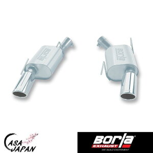 Borla tH[h }X^O GT 4.6L 2005~2009N GT500 5.4L 2007~2009N AT/MT RWD ANZobN Touring }t[ GL][Xg T304XeX {[ +BS