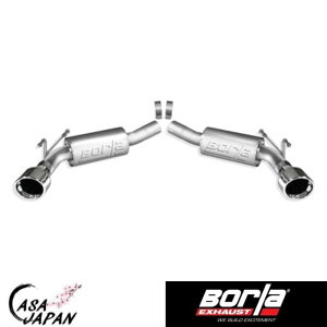 Borla V{[ J} SS 6.2L V8 2010~2013N AT/MT RWD 2hA N[y Ro[`u ANZobN S-Type }t[ GL][Xg T304XeX {[ +BS