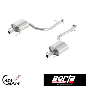 Borla NTX GS350 3.5L V6 2013~2020N 4hA A/T RWD/AWD `bvtĂ܂ ANZobN S-Type }t[ GL][Xg T304XeX {[ +BS