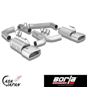 Borla V{[ Rxbg C4 1986~1991N 5.7L V8 RWD AT/MT N[y Ro[`u ZR1ȊO }t[ S-Type LbgobN }t[ GL][Xg T304XeX {[ +BS
