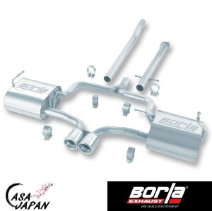 Borla ~j N[p[ S R50 nb`obN 2004~2006N R52 Ro[`u 2005~2008N JCWȊO 1.6L-SC FWD Touring LbgobN }t[ GL][Xg T304XeX {[ +BS