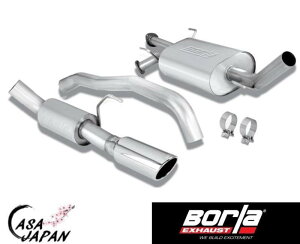 Borla g^ ZRCA 5.7L V8 2008~2022N A/T 2WD/4WD 4hA LbgobN Touring }t[ GL][Xg T304XeX {[ +BS