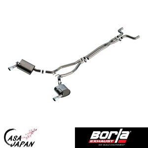 Borla V{[ J} 3.6L V6 2010~2013N AT/MT RWD 2hA N[y Ro[`u LbgobN S-Type }t[ GL][Xg T304XeX {[ +BS