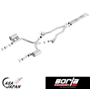 Borla _bW `[W[ 2015~2023N NCX[ 300C 2023N V8 6.4L ATEMT RWD 4hA out `bvtĂȂ ATAK LbgobN }t[ GL][Xg T304XeX {[ +BS