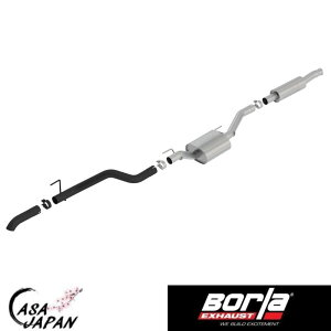 Borla �W�[�v �O���f�B�G�[�^�[ 3.6L V6 2020~2022�N 4WD AT/MT 4�h�A �N���[�L���u S-Type �L���b�g�o�b�N �}�t���[ �G�L�]�[�X�g T304�X�e�����X �Z���~�b�N�u���b�N �{�[�� +BS