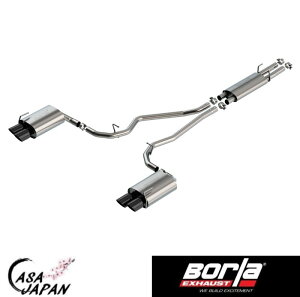 Borla �t�H�[�h �G�N�X�v���[���[ �����J�[�� �A�r�G�C�^�[ 3.0L V6 2020~2022�N RWD/AWD A/T 4�h�A S-Type �L���b�g�o�b�N �}�t���[ �G�L�]�[�X�g T304�X�e�����X �u���b�N�`�b�v �{�[�� +BS