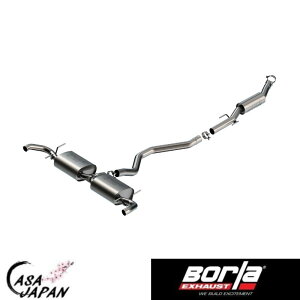Borla �W�[�v �O�����h �`�F���L�[ 4xe PHEV 2.0L I4 �^�[�{ A/T 4WD 4�h�A 2022~2024�N S-Type �L���b�g�o�b�N �}�t���[ �G�L�]�[�X�g T304�X�e�����X �`�b�v���� �{�[�� +BS