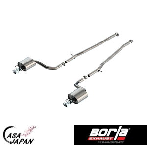 Borla NTX IS 200T DBA-ASE30 2015~2017N IS 300 2017~2024N 3BAEDBA-ASE30 8AR-FTS 2.0L I4 ^[{ A/T RWD/AWD 4hA S-Type LbgobN }t[ GL][Xg T304XeX |bV`bv {[ +BS