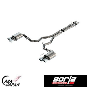 Borla tH[h }X^O _[Nz[X 5.0L V8 N[y ANeBuout o4{ 2024N` ATAK LbgobN }t[ GL][Xg T304XeX 5inch|bV`bv {[ +BS