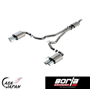 Borla }X^O 2.3L GRu[Xg AT RWD N[yERo[`u o2{4{Ro[W 2024N` S-Type LbgobN }t[ GL][Xg T304XeX |bV`bv {[ +BS