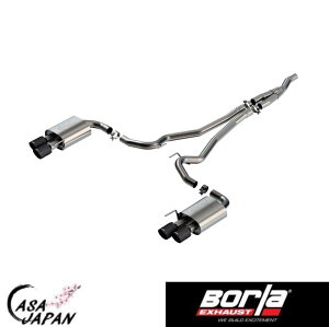 Borla }X^O 2.3L GRu[Xg AT RWD N[yERo[`u o2{4{Ro[W 2024N` ATAK LbgobN }t[ GL][Xg T304XeX J[{t@Co[`bv {