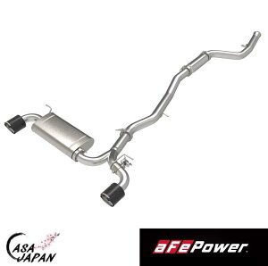 aFe �g���^ GR �X�[�v�� A90 L4-2.0L B48 2021-2024�N �G�L�]�[�X�g �}�t���[ Takeda �o���u�t�� �J�[�{���`�b�v T304�X�e�����X �G�[�G�t�C�[�p���[ +BS