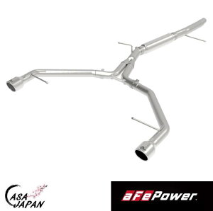 aFe AEfB A4 B9 2.0L TFSI Ng I[[h 2017-2019N n+8 hpAbv!! GL][Xg }t[ MACH Force-Xp T304XeX |bV`bv G[GtC[p[ +BS