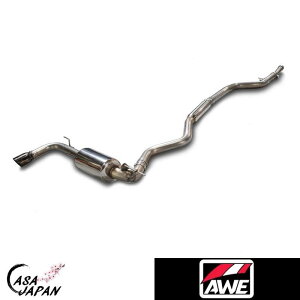 AWE BMW F30 320i 2.0L セダン AT/MT 2WD/AWD N20/B48 2.0L 2012~2018年 キャットバック 馬力+9hpアップ!! エキゾースト マフラー ステンレス 90mmブラックチップ TOURING 税込み!送料込み!AWE チューニング +BS