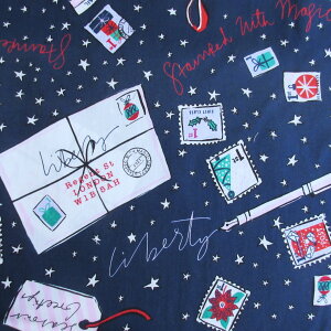 Liberty Fabrics Stamped With Magic(X^vhEBY}WbN) oeB vg n NX}X j̎q 50cmP yVׁz