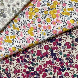 【11号帆布】リバティ生地 Wiltshire Liberty Fabrics 50cm単位 ベリー柄