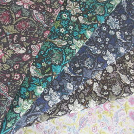 リバティ 生地 Akinobu カーサノンナ別注 復刻色 Liberty Fabrics 国産タナローン 50cm単位