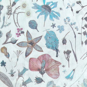 ���o�e�B ���n Floral Eve �t���[�����E�C�u UE ���Y �^�i���[�� �{�^�j�J���� �ԕ� ���F Liberty Fabrics 50cm�P�ʁy2025�N �V�G�^�[�i���z