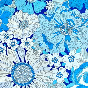 ���o�e�B ���n Summers in the Sun �T�}�[�Y�E�C���E�U�E�T�� 26CU �u���[�y2026SS Floral Rebellion �t���[�������x���I���z�C�^���A�Y �r���e�[�W�f�U�C�� �ԕ� Liberty Fabrics 50cm�P�� �z