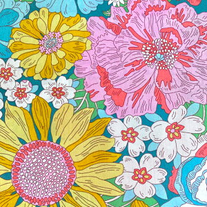 ���o�e�B ���n Summers in the Sun �T�}�[�Y�E�C���E�U�E�T�� 26BU �O���[���n �u���[ �C�G���[�y2026SS Floral Rebellion �t���[�������x���I���z�C�^���A�Y �r���e�[�W�f�U�C�� �q�}���� �傫���ԕ� Libe