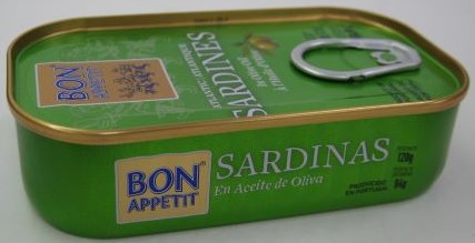 ボナペティ　ポルトガル産オイルサーディン30個セット（オリーブオイル漬）【業務用】